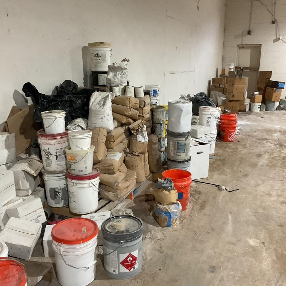 before clean out of warehouse before clean out of warehouse