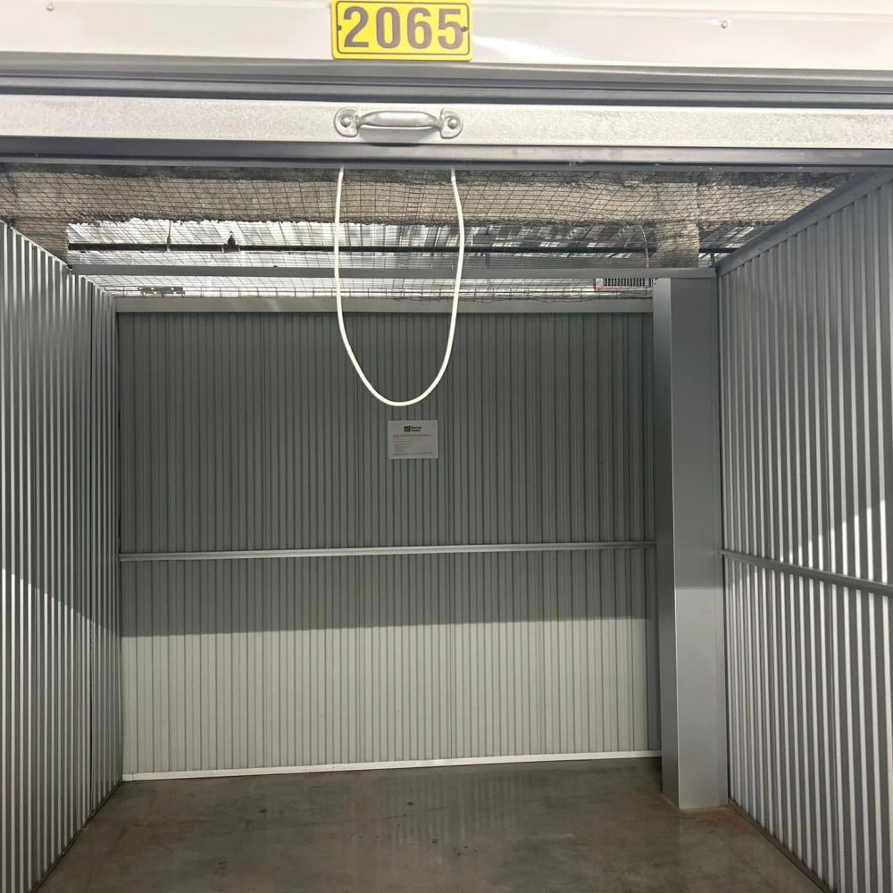 cleared up storage cleared up storage