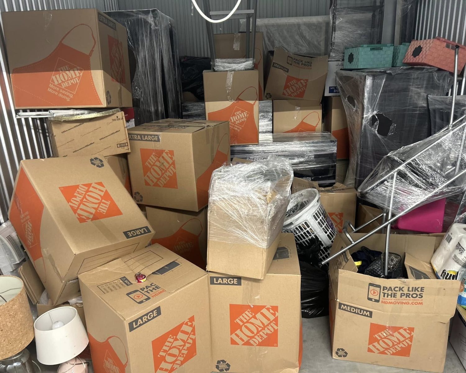 loads of boxes to clear loads of boxes to clear